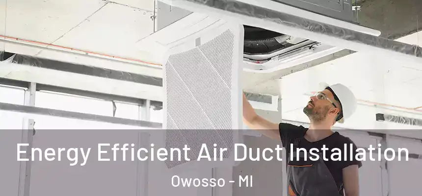 Energy Efficient Air Duct Installation Owosso - MI